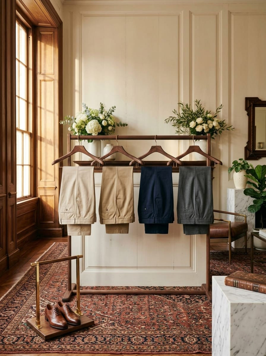 Premium Every-Day Men's Chinos – Straight fit